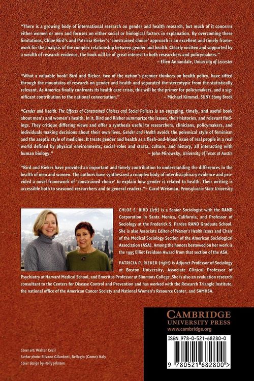 Produktbild: Gender and Health