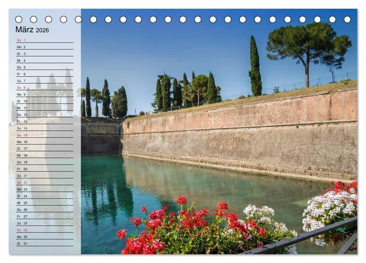 Produktbild: GARDASEE Idyllische Orte (Tischkalender 2026 DIN A5 quer), CALVENDO Monatskalender