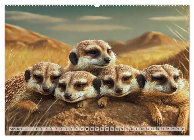 Produktbild: Nope - Heute Nicht (hochwertiger Premium Wandkalender 2026 DIN A2 quer), Kunstdruck in Hochglanz