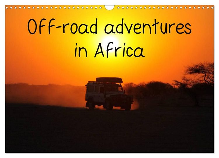 Produktbild: Off-road adventures in Africa (Wall Calendar 2027 DIN A3 landscape), CALVENDO 12 Month Wall Calendar