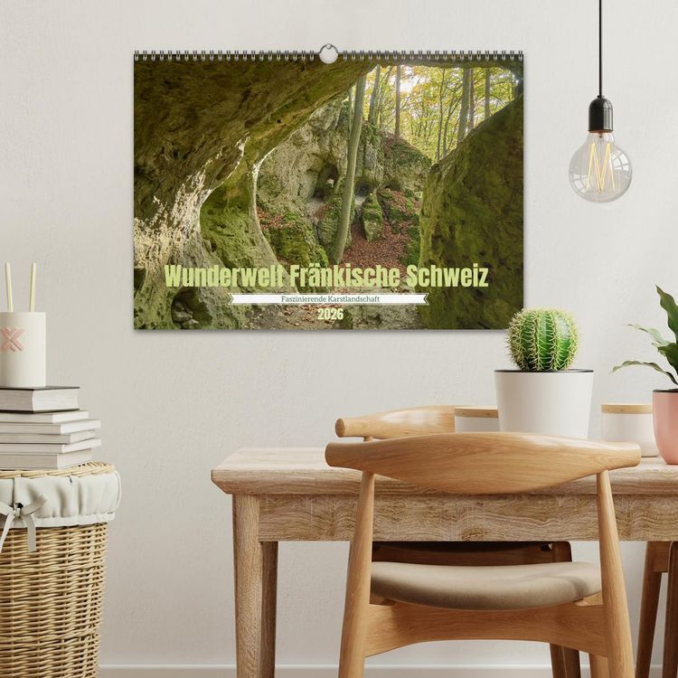 Produktbild: Wunderwelt Fr&auml;nkische Schweiz (Wandkalender 2026 DIN A3 quer), CALVENDO Monatskalender