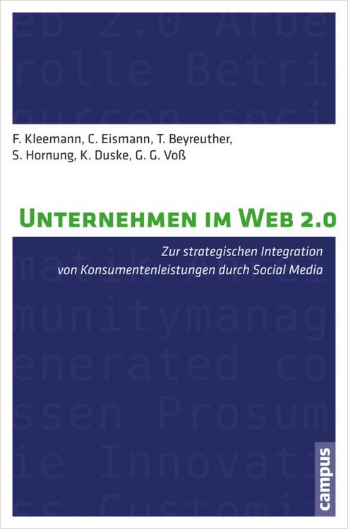Produktbild: Unternehmen im Web 2.0