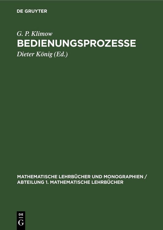 Produktbild: Bedienungsprozesse