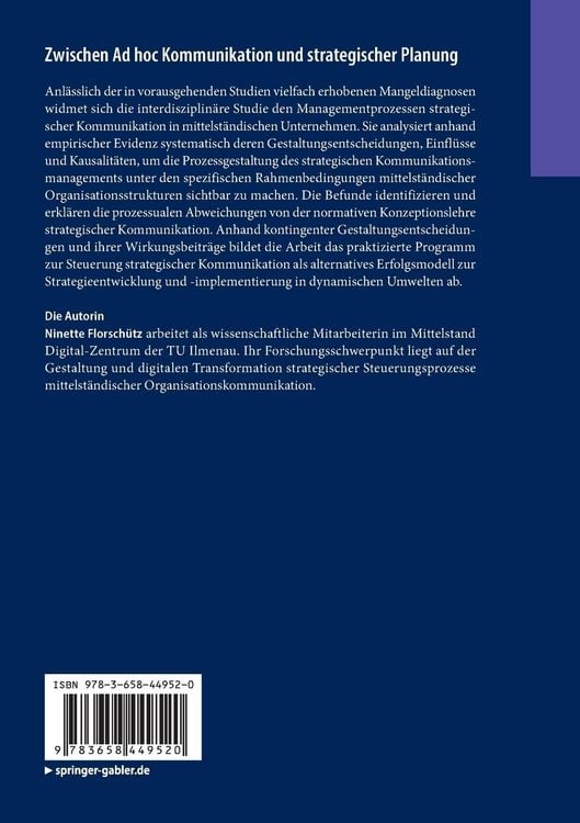 Produktbild: Zwischen Ad hoc Kommunikation und strategischer Planung