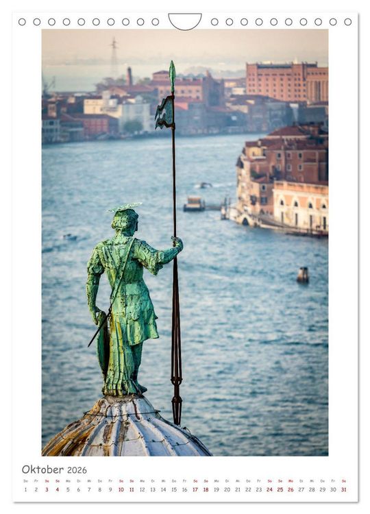 Produktbild: Venedig anders sehen (Wandkalender 2026 DIN A4 hoch), CALVENDO Monatskalender