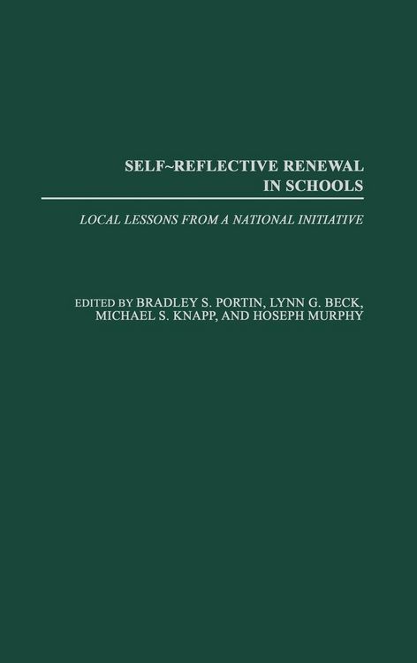 Produktbild: Self-Reflective Renewal in Schools