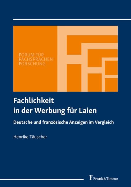 Produktbild: Fachlichkeit in der Werbung f&uuml;r Laien