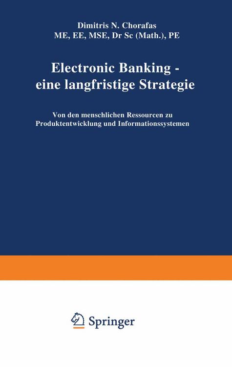 Produktbild: Electronic Banking &mdash; eine langfristige Strategie