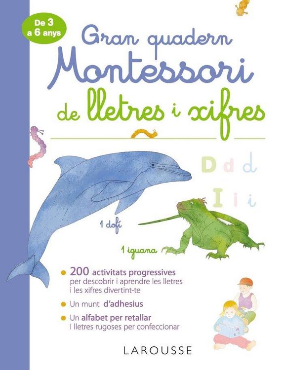 Produktbild: Gran quadern Montessori de lletres i xifres