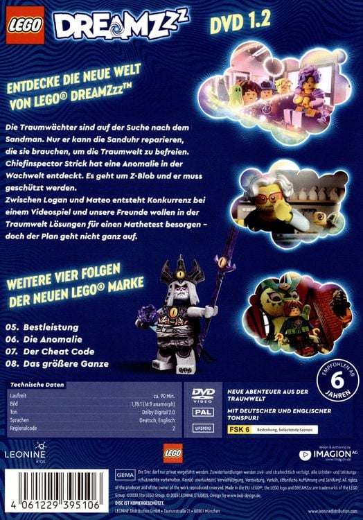 Produktbild: LEGO DreamZzz - DVD 1.2