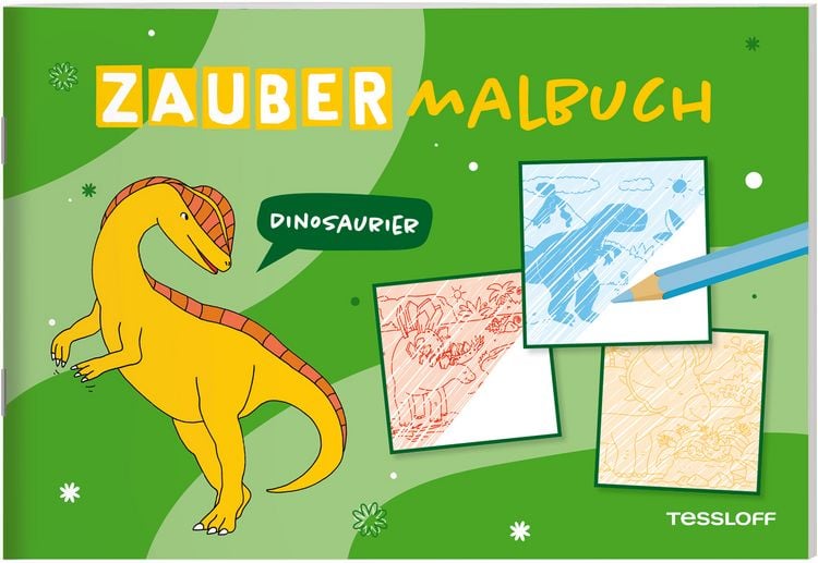 Produktbild: Zaubermalbuch. Dinosaurier