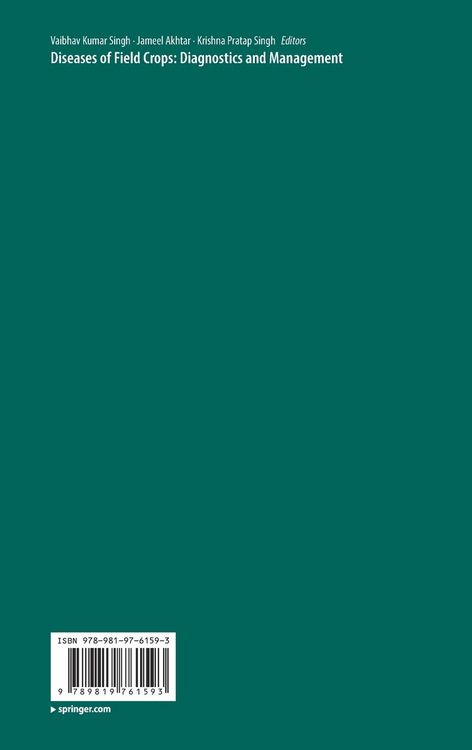 Produktbild: Diseases of Field Crops: Diagnostics and Management