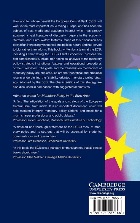 Produktbild: Monetary Policy in the Euro Area