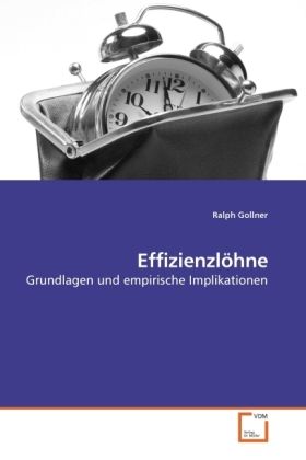 Produktbild: Gollner, R: Effizienzl&ouml;hne