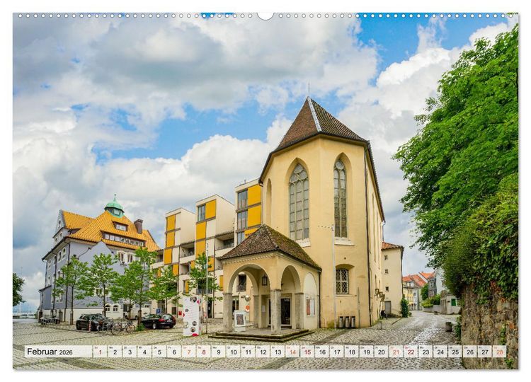 Produktbild: Lindau Bodensee Impressionen (Wandkalender 2026 DIN A2 quer), CALVENDO Monatskalender