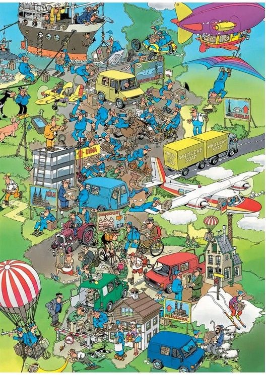 Produktbild: Jan van Haasteren - 2026 #7 - Puzzle