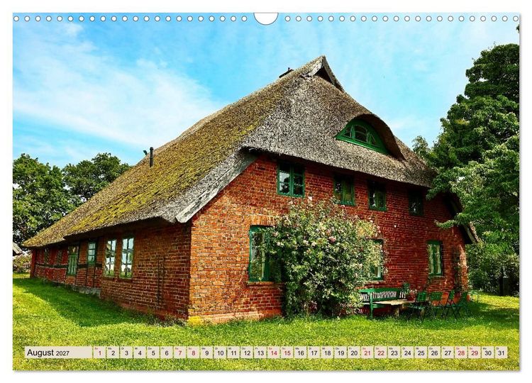 Produktbild: Fischland - Zwischen Ostsee und Bodden (Wandkalender 2027 DIN A3 quer), CALVENDO Monatskalender