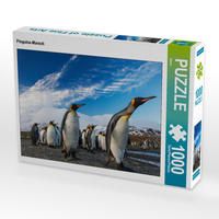 Produktbild: CALVENDO Puzzle Pinguine-Marsch | 1000 Teile Lege-Gr&ouml;&szlig;e 64x48cm Foto-Puzzle f&uuml;r gl&uuml;ckliche Stunden