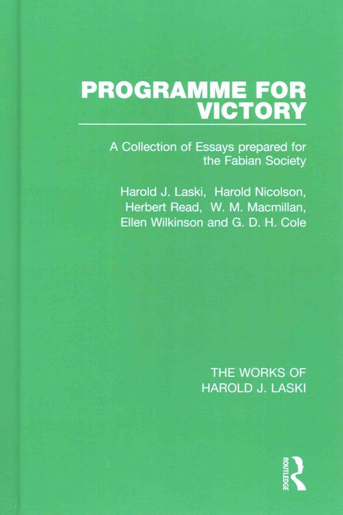 Produktbild: Programme for Victory (Works of Harold J. Laski)