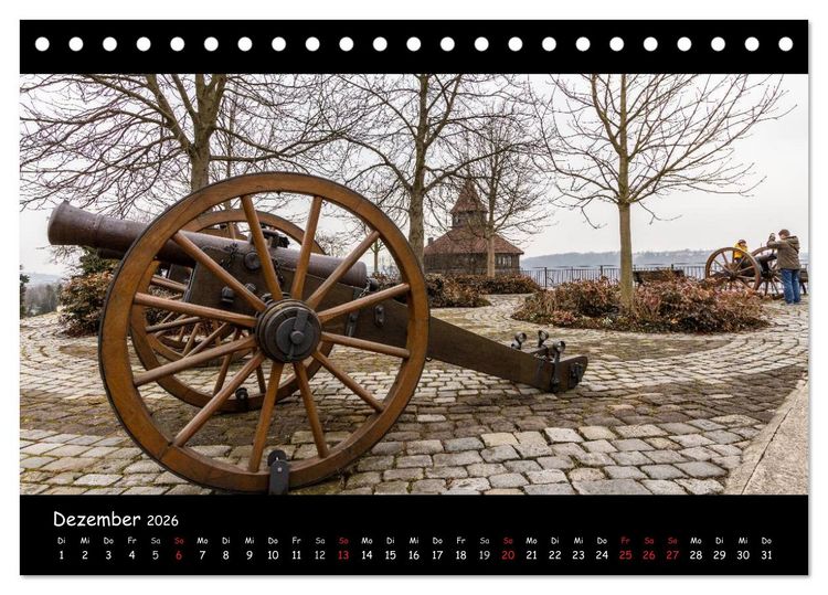 Produktbild: Esslingen am Neckar - Vom Mittelalter in die Moderne (Tischkalender 2026 DIN A5 quer), CALVENDO Monatskalender
