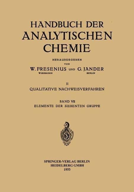 Produktbild: Elemente der Siebenten Gruppe