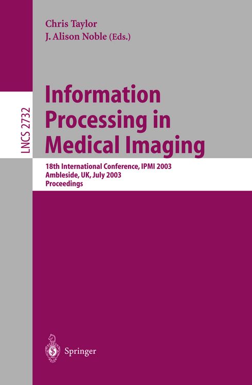 Produktbild: Information Processing in Medical Imaging