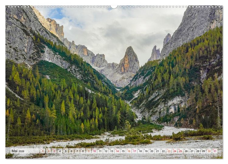 Produktbild: S&uuml;dtirol Impressionen (hochwertiger Premium Wandkalender 2026 DIN A2 quer), Kunstdruck in Hochglanz