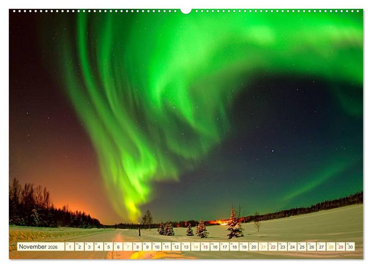 Produktbild: Gewaltige Natur - bedrohlich und sch&ouml;n (hochwertiger Premium Wandkalender 2026 DIN A2 quer), Kunstdruck in Hochglanz
