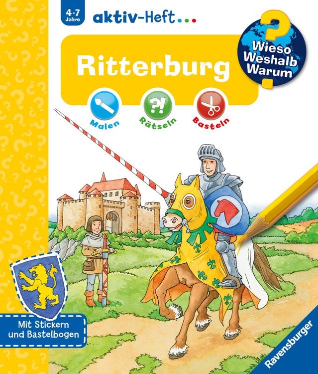 Bild vom Artikel Wieso? Weshalb? Warum? aktiv-Heft - Ritterburg vom Autor Rolf Bunse