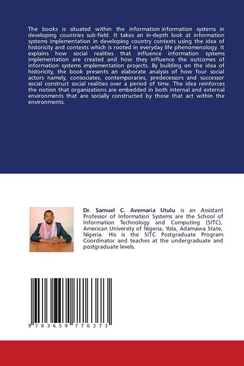 Produktbild: Information Systems Implementation in Developing Country Contexts
