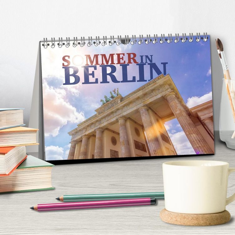Produktbild: SOMMER IN BERLIN (Tischkalender 2026 DIN A5 quer), CALVENDO Monatskalender