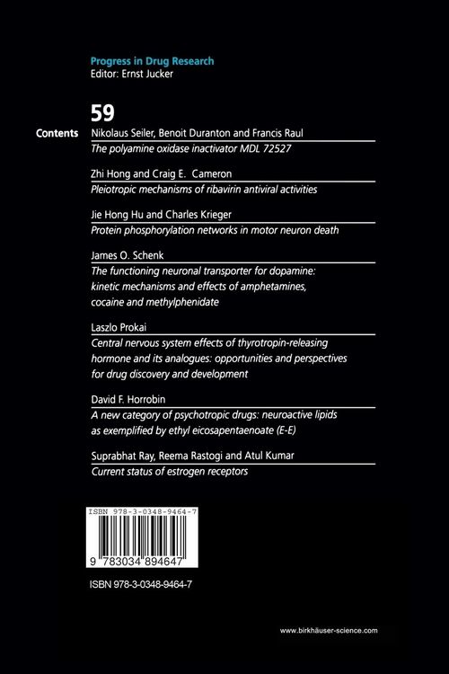 Produktbild: Progress in Drug Research