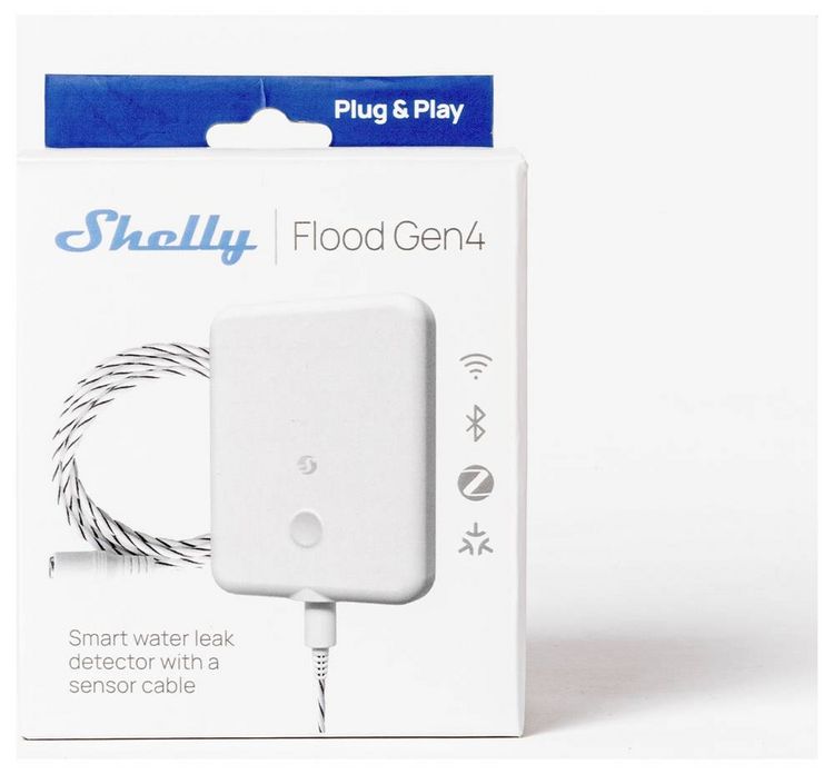 Produktbild: Shelly Flood Gen4 Wassersensor