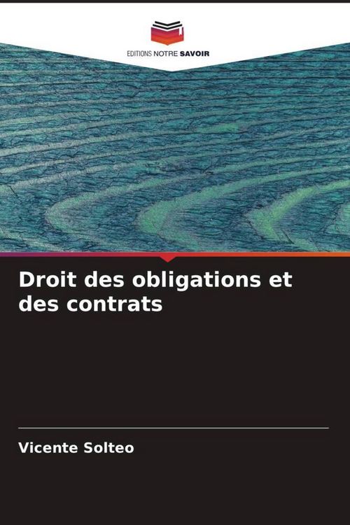 Produktbild: Droit des obligations et des contrats