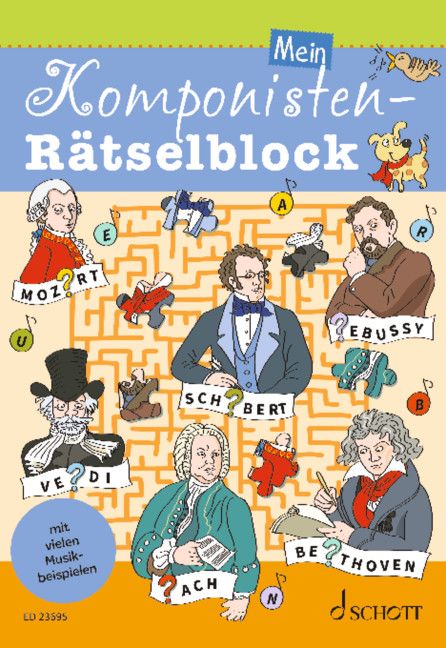 Produktbild: Mein Komponisten-R&auml;tselblock