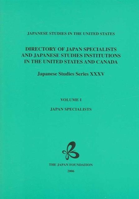 Produktbild: Directory of Japan Specialists and Japanese Studies Institutions in the United States and Canada
