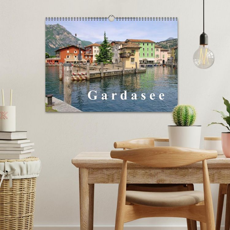 Produktbild: Gardasee (Wandkalender 2026 DIN A3 quer), CALVENDO Monatskalender