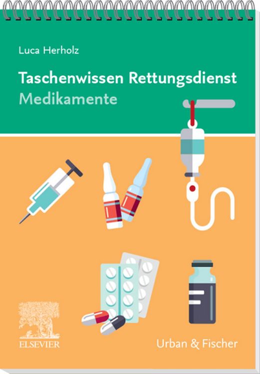 Produktbild: Taschenwissen Rettungsdienst Medikamente