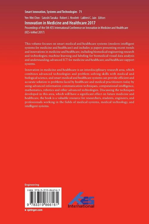 Produktbild: Innovation in Medicine and Healthcare 2017