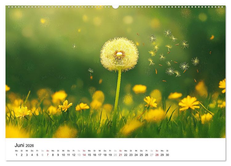 Produktbild: Minimalistische Naturmomente &ndash; Ruhe und Sch&ouml;nheit in der Natur (hochwertiger Premium Wandkalender 2026 DIN A2 quer), Kunstdruck in Hochglanz