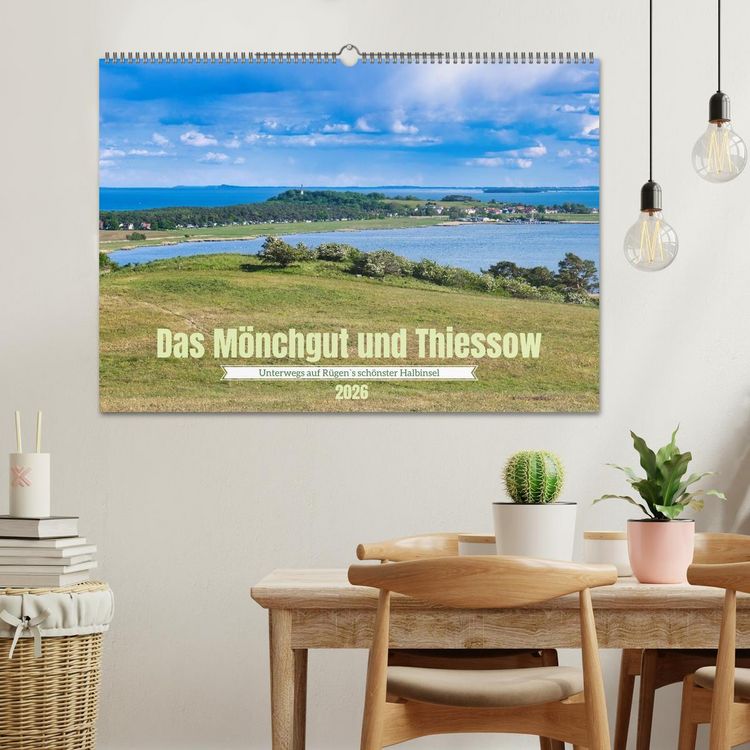 Produktbild: Das M&ouml;nchgut und Thiessow (Wandkalender 2026 DIN A2 quer), CALVENDO Monatskalender