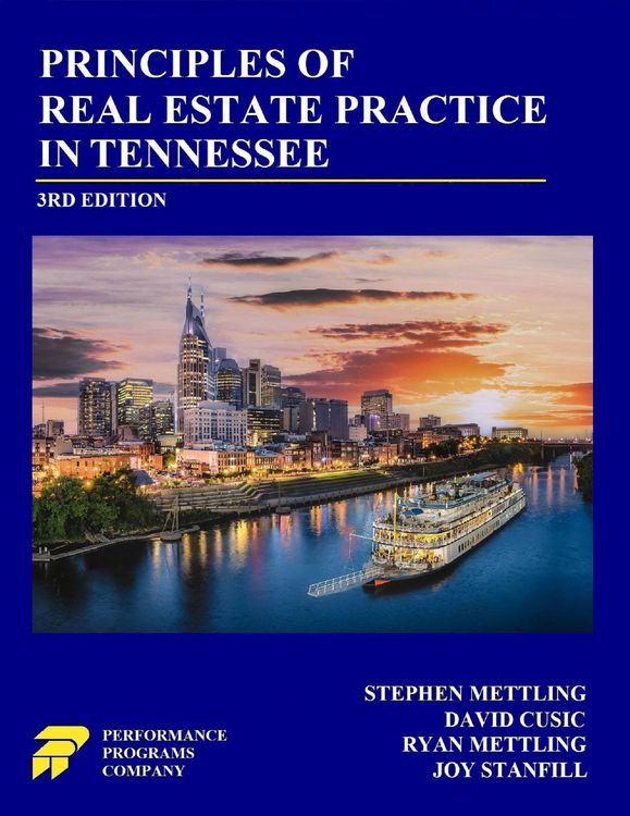 Produktbild: Principles of Real Estate Practice in Tennessee: 3rd Edition