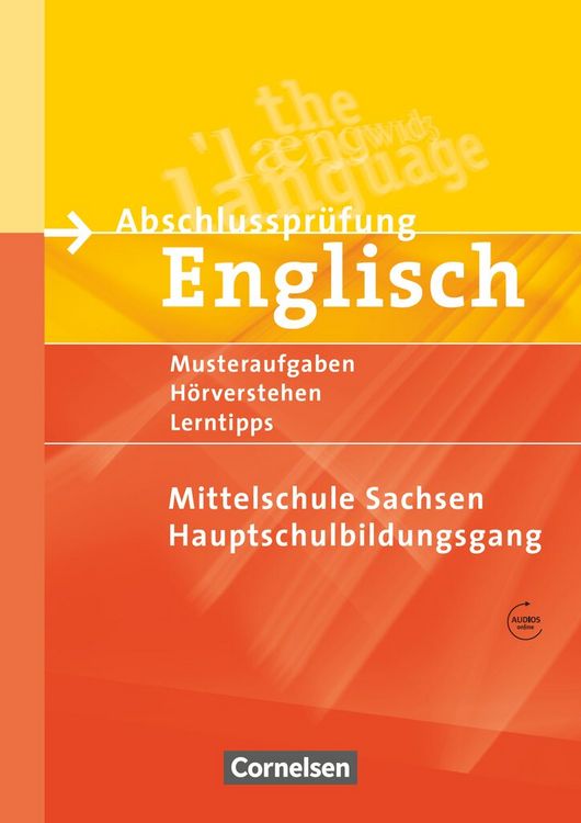Produktbild: Abschlusspr&uuml;fung Englisch - Mittelschule Sachsen - 9. Schuljahr