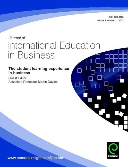 Produktbild: Student learning experience in Business
