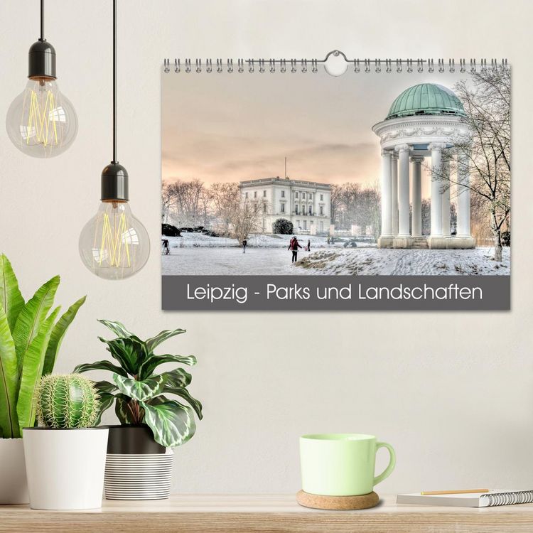 Produktbild: Leipzig - Parks und Landschaften (Wandkalender 2026 DIN A4 quer), CALVENDO Monatskalender