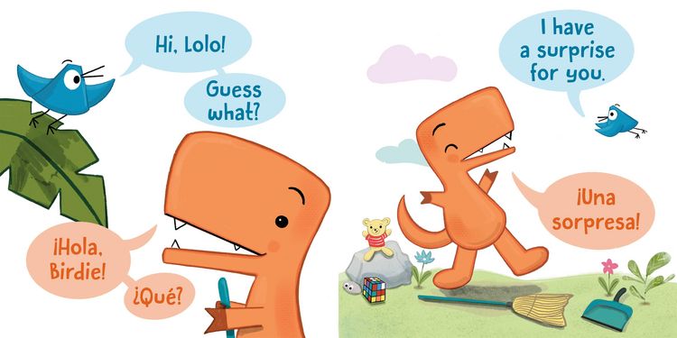 Produktbild: Lolo and Birdie: That's Mine! / !Es Mio! (Spanish bilingual)