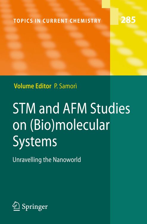 Produktbild: STM and AFM Studies on (Bio)molecular Systems: Unravelling the Nanoworld