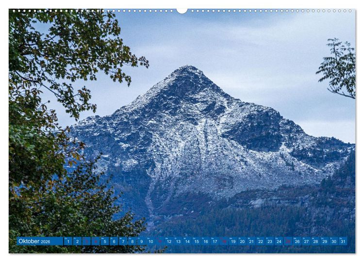 Produktbild: Imposante Berge (hochwertiger Premium Wandkalender 2026 DIN A2 quer), Kunstdruck in Hochglanz