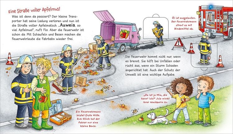 Produktbild: WAS IST WAS Meine Welt Band 12 Tat&uuml;tata, die Feuerwehr!