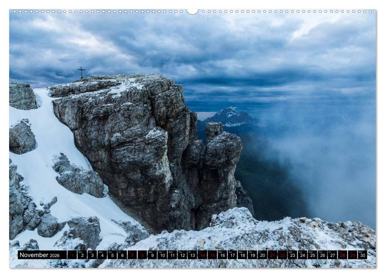 Produktbild: The Dolomites Mountains (High Quality Premium Wall Calendar 2026 DIN A2 landscape),CALVENDO 12 Month Wall Calendar